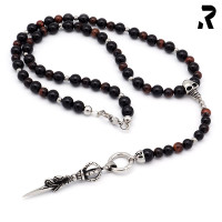 totenkopf ypsilon kette, mit anhänger, onyx schwarz, rotes tigerauge, kette männer, kette frauen, rosenkranz mit totenkopf, männergeschenk, damengeschenk,... totenkopf ypsilon kette, mit anhänger, onyx schwarz, rotes tigerauge, kette männer, kette frauen, rosenkranz mit totenkopf, männergeschenk, damengeschenk, geschenkidee