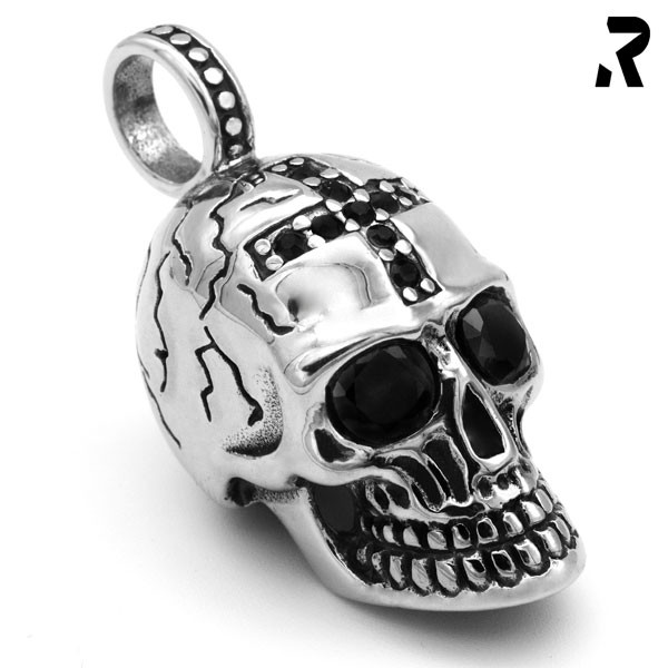 totenkopfanhänger, skull, pendant, rockyfy totenkopf