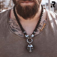 Totenkopf Halskette Skull Ruler Totenkopf Halskette Skull Ruler